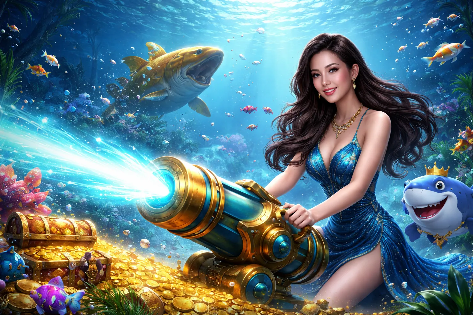 Thế giới bắn cá Vn188 với đồ họa sống động